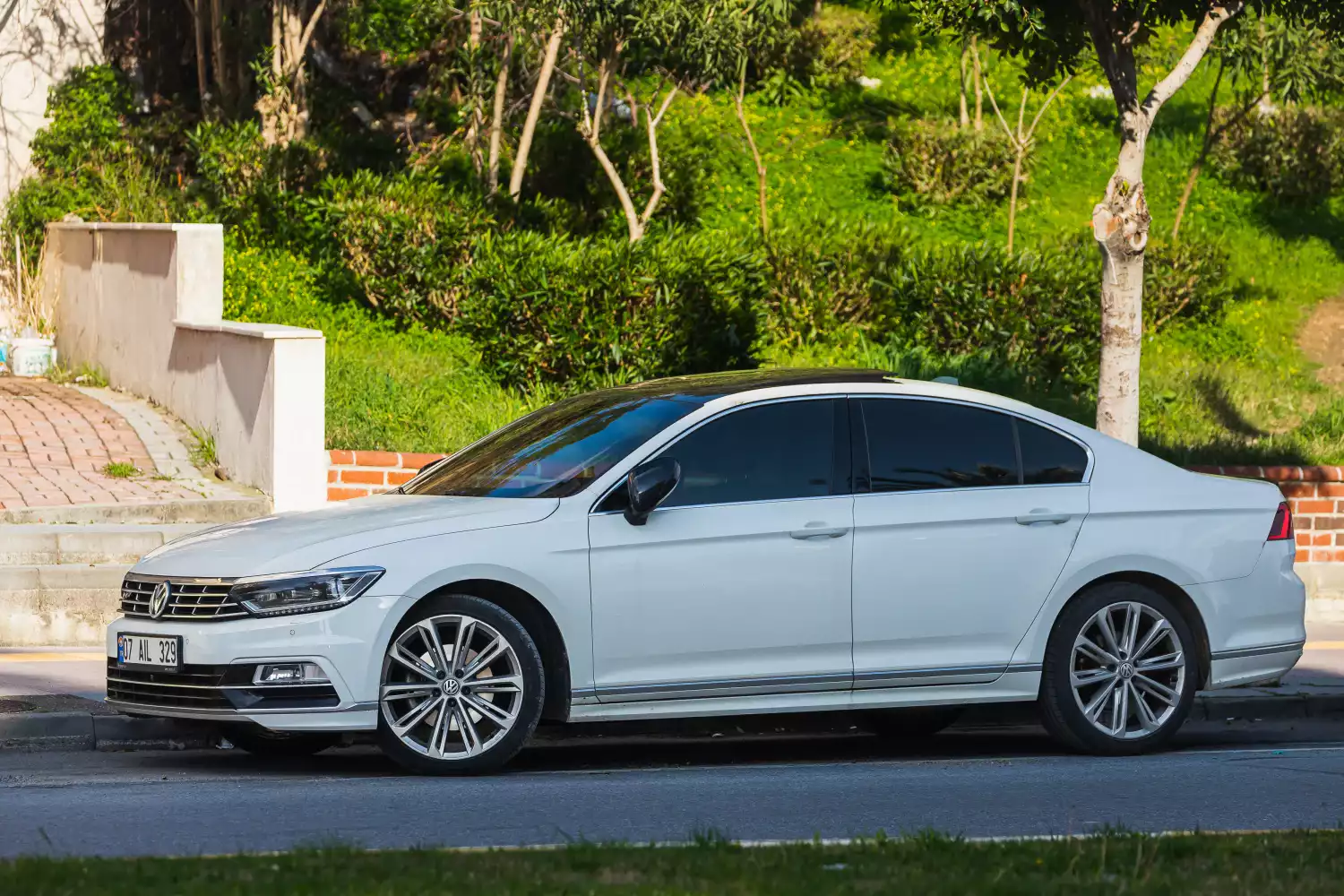 Volkswagen Passat trunk organizer